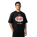 Kat Katoversized cotton t-shirt for men and women by BOMBAE STORE