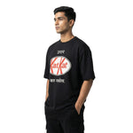 Kat Katoversized cotton t-shirt for men and women by BOMBAE STORE