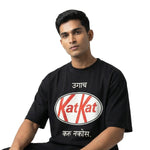 Kat Katoversized cotton t-shirt for men and women by BOMBAE STORE
