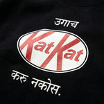 Kat Katoversized cotton t-shirt for men and women by BOMBAE STORE