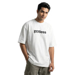 Hridaylessoversized cotton t-shirt for men and women by BOMBAE STORE