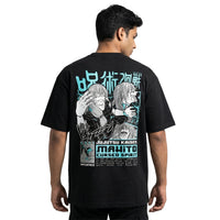 Mahito Cursed Spiritoversized cotton t-shirt for men and women by BOMBAE STORE