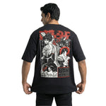 Baki Hanmaoversized cotton t-shirt for men and women by BOMBAE STORE