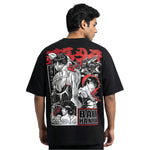 Baki Hanmaoversized cotton t-shirt for men and women by BOMBAE STORE