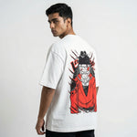 Bandaged Roninoversized cotton t-shirt for men and women by BOMBAE STORE