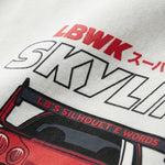 LBWK Skylineoversized cotton t-shirt for men and women by BOMBAE STORE