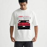 LBWK Skylineoversized cotton t-shirt for men and women by BOMBAE STORE