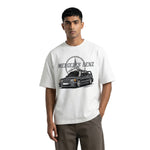 Mercedes-Benz 190Eoversized cotton t-shirt for men and women by BOMBAE STORE