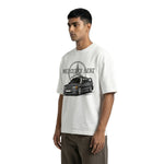 Mercedes-Benz 190Eoversized cotton t-shirt for men and women by BOMBAE STORE