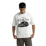 Mercedes-Benz 190Eoversized cotton t-shirt for men and women by BOMBAE STORE