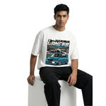 Lancer Evolution Teeoversized cotton t-shirt for men and women by BOMBAE STORE