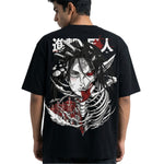 Titan Demonoversized cotton t-shirt for men and women by BOMBAE STORE