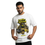 Land Rover Defender 110oversized cotton t-shirt for men and women by BOMBAE STORE