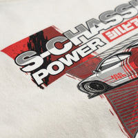 S-Chassis Poweroversized cotton t-shirt for men and women by BOMBAE STORE