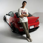 S-Chassis Poweroversized cotton t-shirt for men and women by BOMBAE STORE