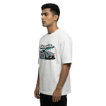 Supraoversized cotton t-shirt for men and women by BOMBAE STORE
