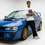 Subaru WRX STIoversized cotton t-shirt for men and women by BOMBAE STORE