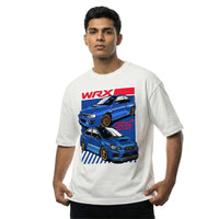 Subaru WRX STIoversized cotton t-shirt for men and women by BOMBAE STORE