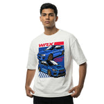 Subaru WRX STIoversized cotton t-shirt for men and women by BOMBAE STORE