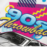 90s Throwback NSXoversized cotton t-shirt for men and women by BOMBAE STORE