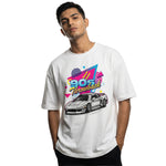 90s Throwback NSXoversized cotton t-shirt for men and women by BOMBAE STORE