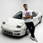 90s Throwback NSXoversized cotton t-shirt for men and women by BOMBAE STORE