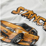 Stance Machineoversized cotton t-shirt for men and women by BOMBAE STORE