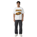 Stance Machineoversized cotton t-shirt for men and women by BOMBAE STORE