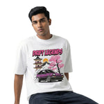 Drift Legends Sakuraoversized cotton t-shirt for men and women by BOMBAE STORE