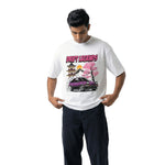 Drift Legends Sakuraoversized cotton t-shirt for men and women by BOMBAE STORE