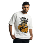 Camel Trophy Defenderoversized cotton t-shirt for men and women by BOMBAE STORE