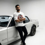 Hakosuka Skyline Heritageoversized cotton t-shirt for men and women by BOMBAE STORE