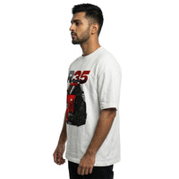R35oversized cotton t-shirt for men and women by BOMBAE STORE