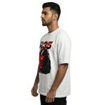 R35oversized cotton t-shirt for men and women by BOMBAE STORE