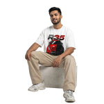 R35oversized cotton t-shirt for men and women by BOMBAE STORE
