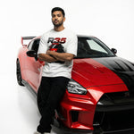 R35oversized cotton t-shirt for men and women by BOMBAE STORE