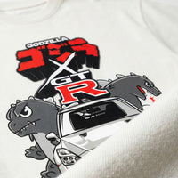 Godzilla GT-Roversized cotton t-shirt for men and women by BOMBAE STORE