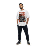 American Iconoversized cotton t-shirt for men and women by BOMBAE STORE