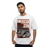 American Iconoversized cotton t-shirt for men and women by BOMBAE STORE