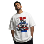 Datsun 510 Legendsoversized cotton t-shirt for men and women by BOMBAE STORE