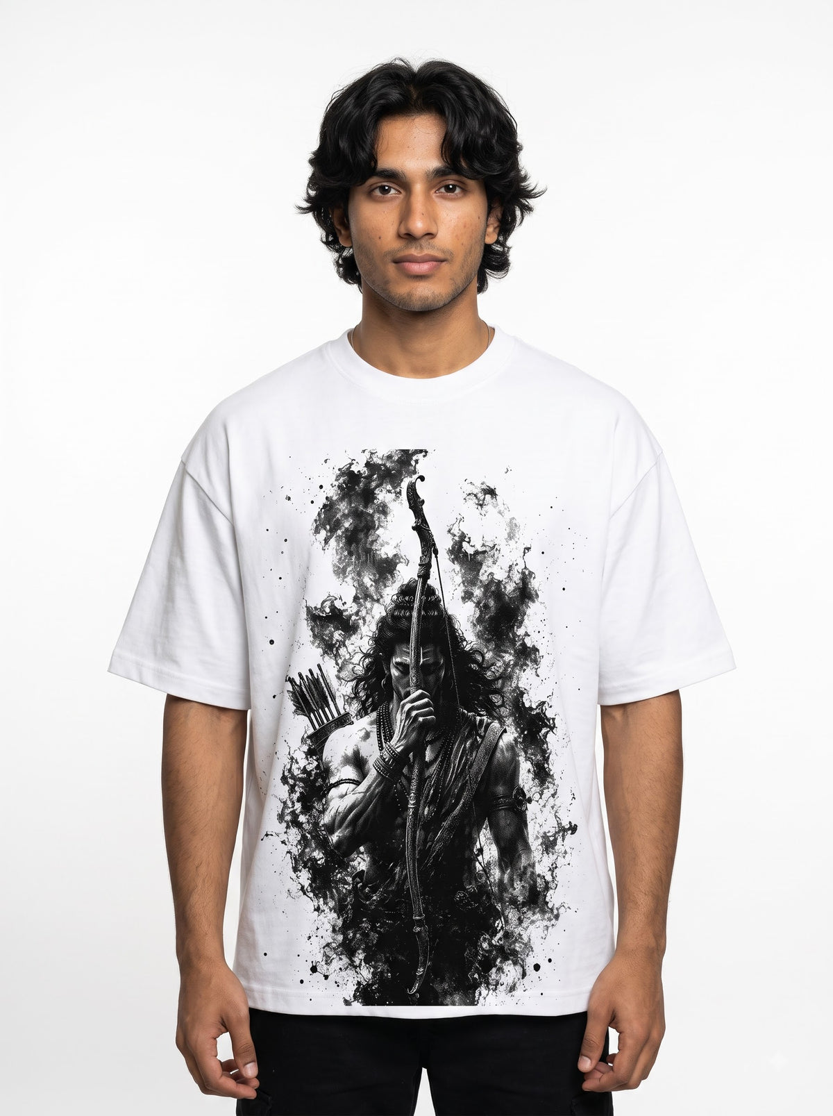 Shri Ram Monochrome Warrior