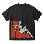 I AM A LOVE MACHINEoversized cotton t-shirt for men and women by BOMBAE STORE