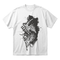 Abyss Beastoversized cotton t-shirt for men and women by BOMBAE STORE