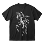 Phantom Rideroversized cotton t-shirt for men and women by BOMBAE STORE