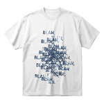 Blah Blah Blahoversized cotton t-shirt for men and women by BOMBAE STORE