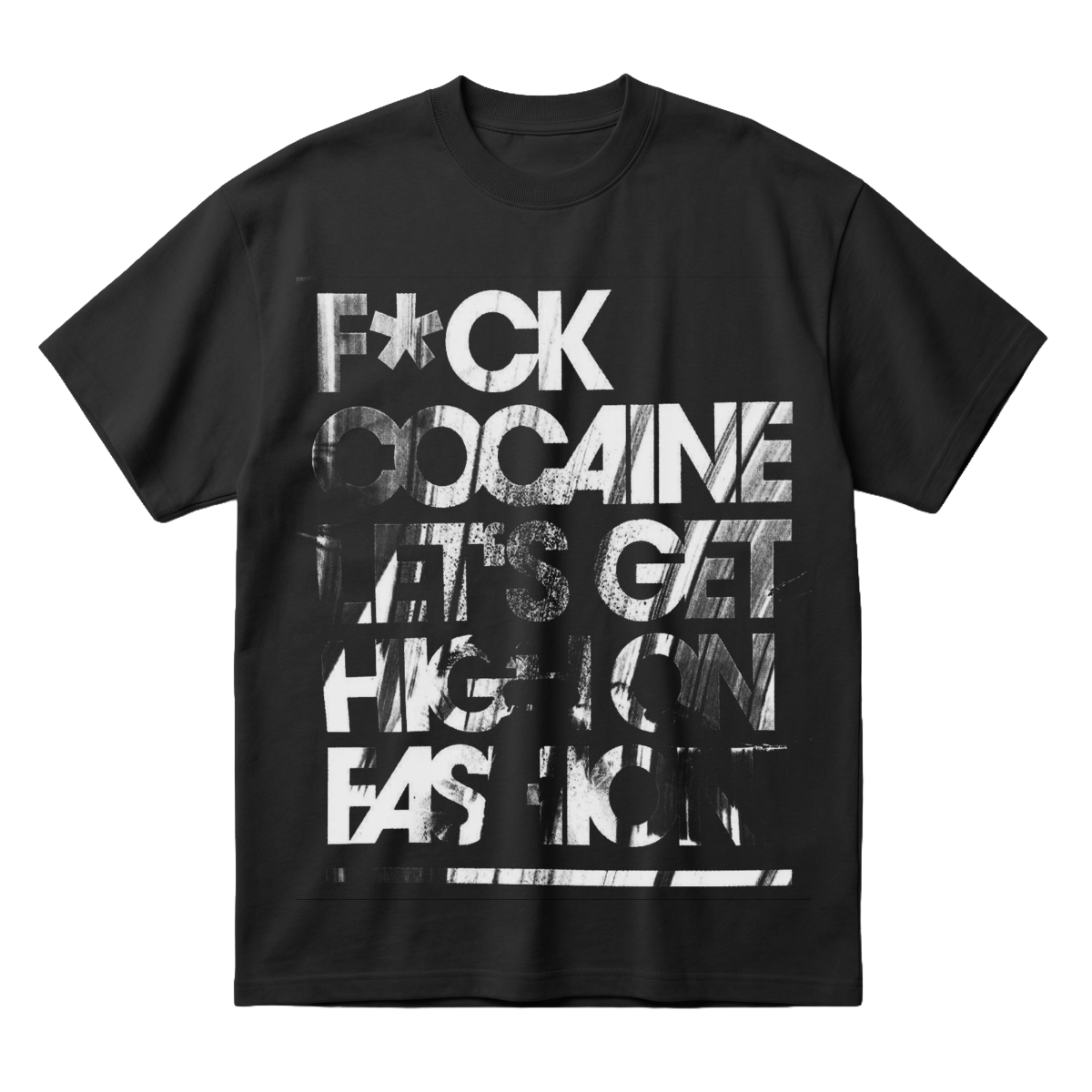 High On Fashionoversized cotton t-shirt for men and women by BOMBAE STORE