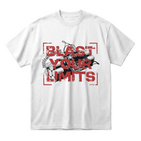 Blast Your Limitsoversized cotton t-shirt for men and women by BOMBAE STORE
