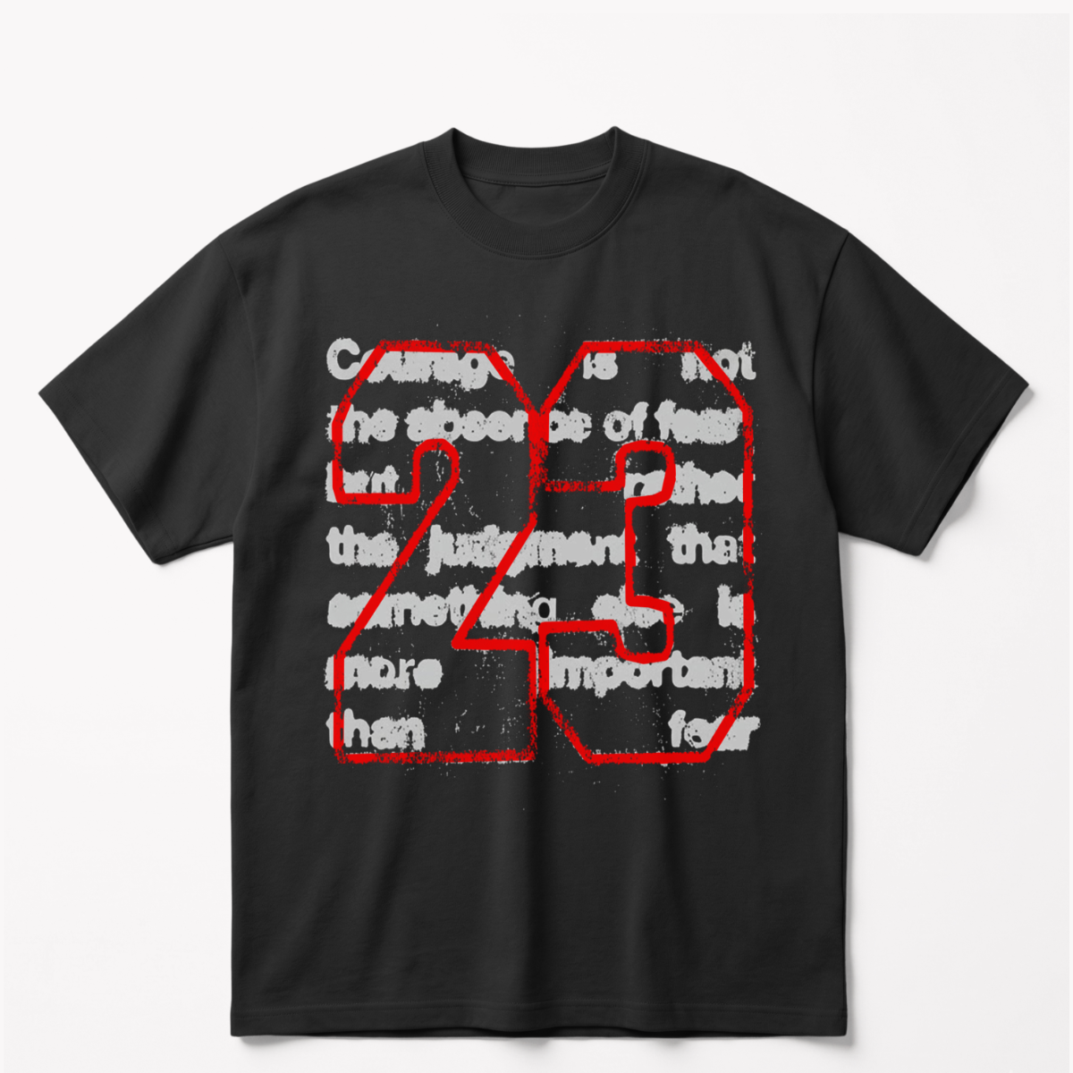 TWENTY THREEoversized cotton t-shirt for men and women by BOMBAE STORE
